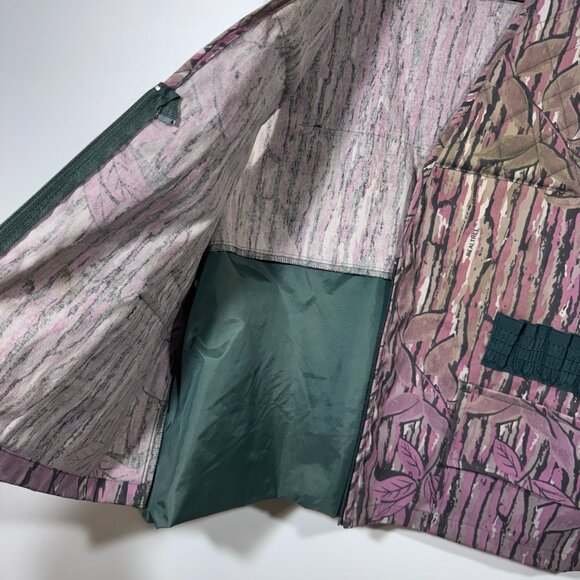 Vintage Realtree Camo Hunting Vest Mens XL Brown Camouflage Duck Shooting - Picture 2 of 5